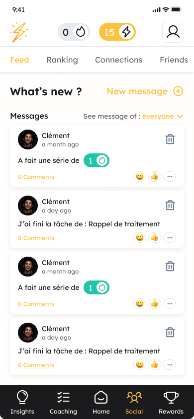Maquettes mobile Outch