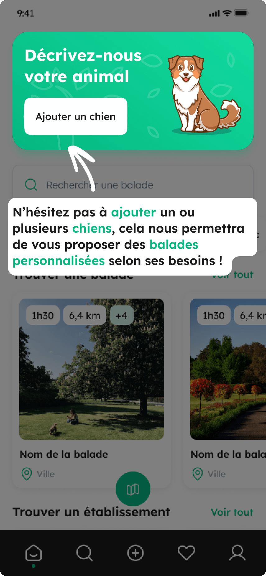 Maquettes mobile Pawees