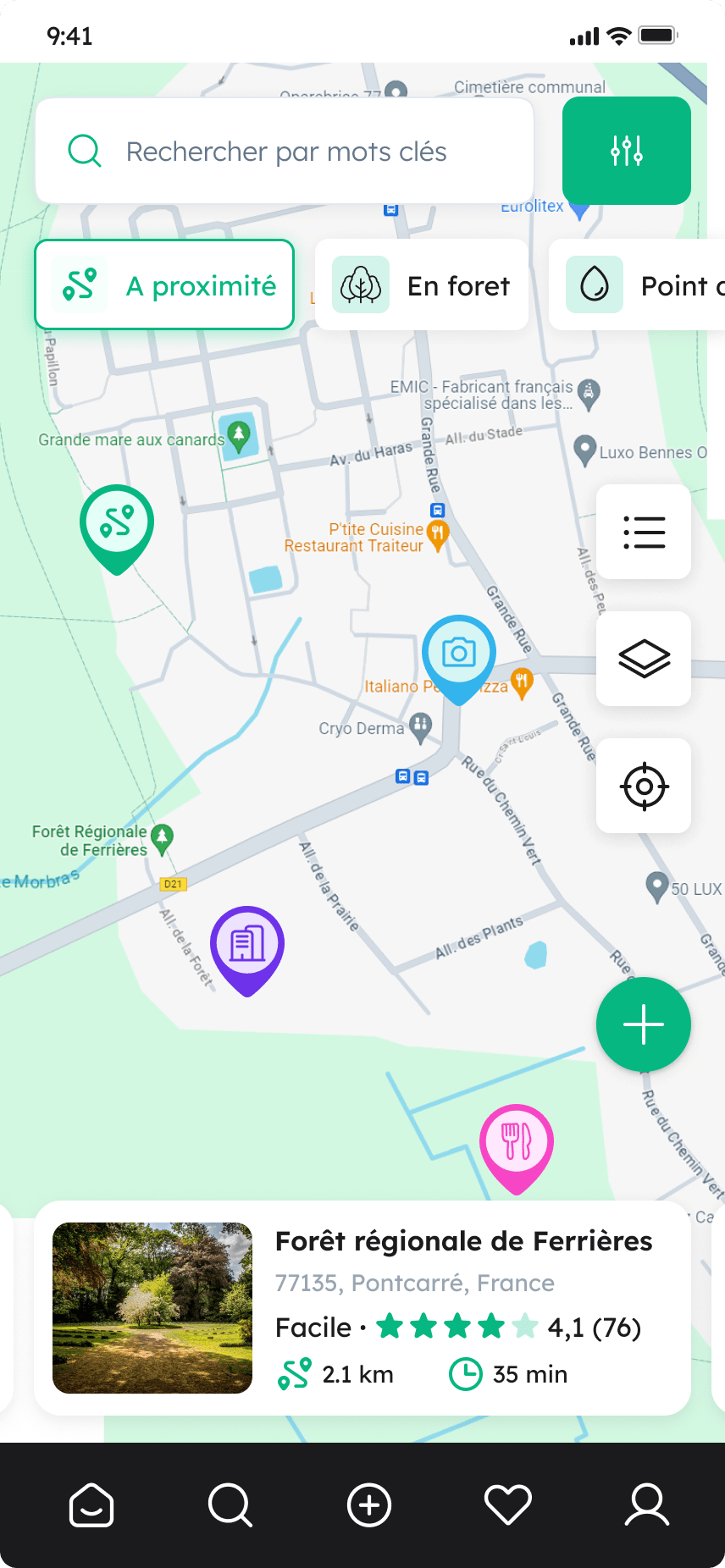 Maquettes mobile Pawees