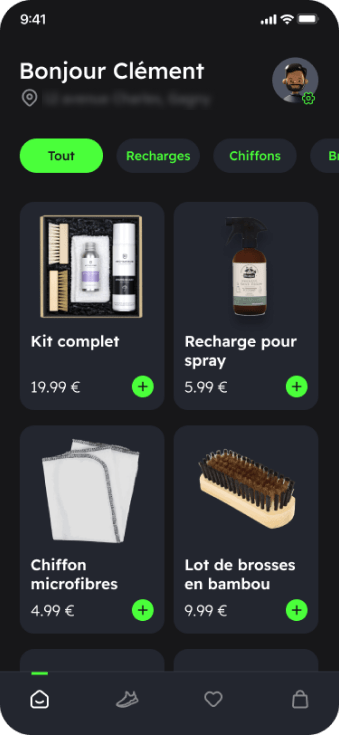 Maquettes mobile sneakeco